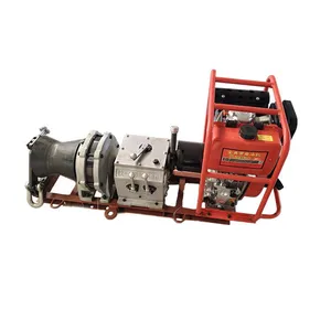Mobile 5 Ton Diesel Winch – Lightweight Traction Equipment for Telecommunication Field Work thumbnail-2