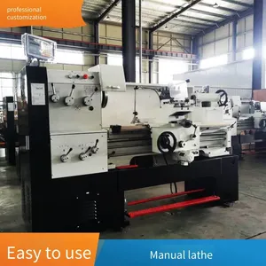 Shandong Jiucheng C6140 General Lathe, Small Hard Rail General Lathe, Horizontal Large Aperture for Metal Cutting thumbnail-1
