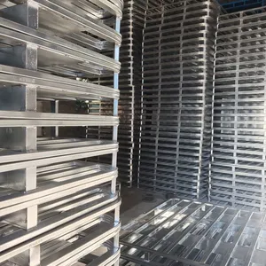 Welded Steel Pallets High Load Capacity Steel Pallet for Forklift and Rack System thumbnail-2
