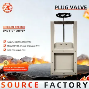OEM Pneumatic Slide Gate Valve Carbon Steel Wear Resistant For Dust Collector Silo Fly Ash Cut-off CE Certified thumbnail-5