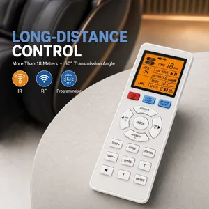 17-Key Programmable Massage Chair Remote Control LCD Screen IR RF Controller for Smart Recliner thumbnail-5