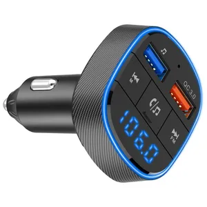 OEMBC57B BC57B Best Selling Car Bluetooth FM Tramitter Car Wireless Charger and Car Mp3 Player thumbnail-4