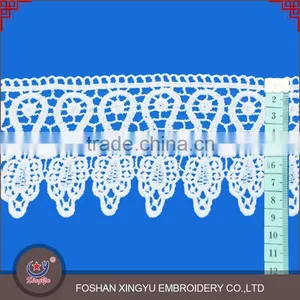 2016 New Fashion Wholesale Promotional Custom Dentelle Crochet Lace Trim for Dress Decoration thumbnail-1