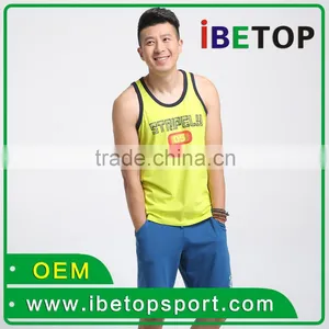 OEM Service Custom Sportswear Coolmax Running Cotton Vest thumbnail-5