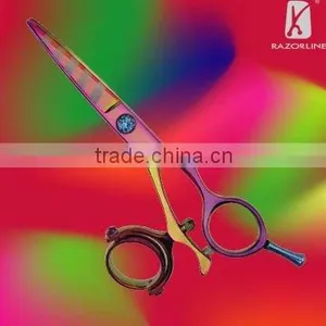 LGP946 Stainless Steel Convex Titanium Barber Scissor thumbnail-1