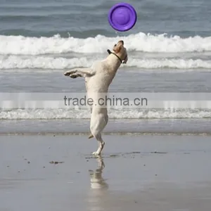 2015 Wholesale Dog Accessories, Foldable Frisbee Blank thumbnail-1