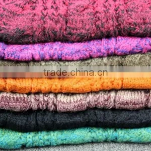 2014 Winter Latest Fashion Warm Unisex Man Women Fitted Space Dye Long Knit Scarf thumbnail-6