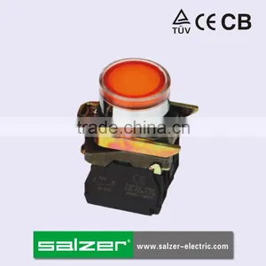 Salzer Brand SA22-BW34M5 NO+NC Button Switch With LED Light thumbnail-1