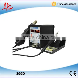300D 2 in 1 Intelligent Digital Display Heat Gun Desoldering Station thumbnail-1