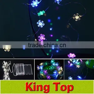 1pcs 100% Waterproof RGB Led String Sunflowers Holiday Lighting Christmas Lights Wedding Decoration Lights Fleible Led Strip thumbnail-6