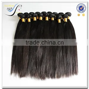 Top Quality Fast Delivery Wholesale Brazilian Bundle Hair Natural Black Color 100% Virgin Human Hair Weave thumbnail-4