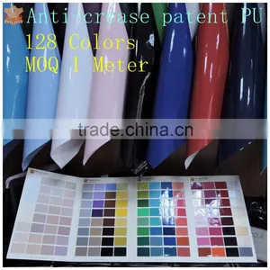 MOQ 1 Yard High Quality Low Price Non-crease Patent pu thumbnail-5