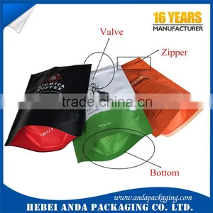 Printed Coffee Packaging Plastic Bag/ Coffee Food Packaging Bag/ Coffee Bean Food Bags thumbnail-3