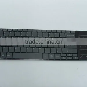 Polish Glass Surface 2.4G Wireless Full Touchpad Keyboard thumbnail-2