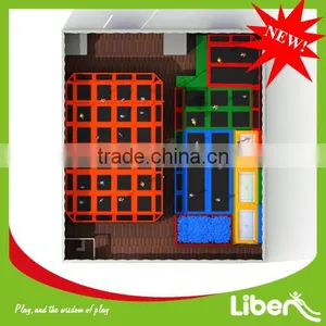 Made in China TUV Certified Heavy Duty Used Indoor Commercial Trampoline for Sale thumbnail-3