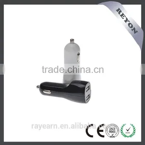 REYON Low Price High Quality Mini Dual Port Car Usb Charger Coloful Mobile Phone Charger for Apple and Samsung thumbnail-1