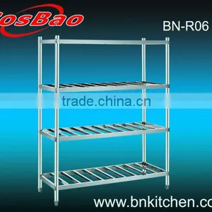 Stainless Steel Disassembled Kitchen Shelving Unit thumbnail-6