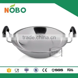 Eco -friendly Stainless Steel Woks With Best Price thumbnail-5