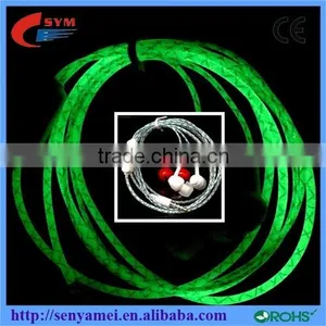 2015 Electro Light Earphones 3.5mm Handsfree For Mobile Phones Mic Volume thumbnail-1