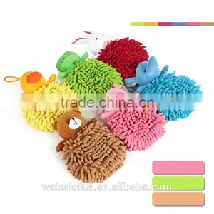 2015 New Style Cute Animals Durable Home Decoration Chenille Kitchen Hanging Hand Towel thumbnail-1
