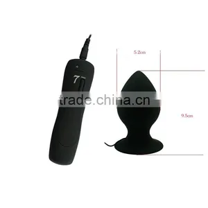 Hot Selling Peacyh Vibrating Anal Plug,Silicone Anal Toys, Anal Vibrator For Women thumbnail-3