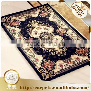 China Wholesale Polyester Chenille Yarn Carpet Rug for Living Room Modern Rugs thumbnail-3