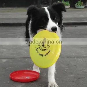 Promotional and Good Quality Plastic Pet Dog Frisbee thumbnail-1
