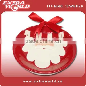 Santa Ceramic Christmas Bowl thumbnail-1