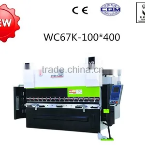 CNC Hydraulic Press Brake, Steel Bar Cutting and Bending Machine, Steel Round Bar Bending Machine thumbnail-3