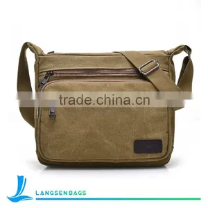 New Canvas Messenger Bags Wholesale From Bag Manufacture thumbnail-1
