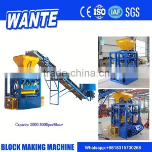 QT4-24 Easy Operate Hydraulic Automatic Cement Brick Making Machine thumbnail-1