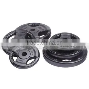 RUBBER PLATE WITH HANDLE CUT/DUMBBELL thumbnail-1