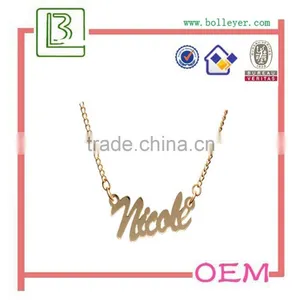 Fashion of Gold Necklaces With Letter thumbnail-5