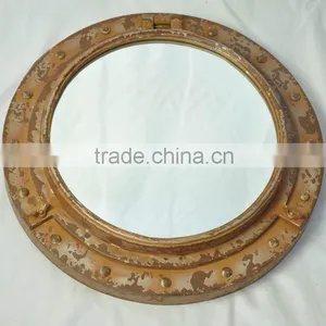 Vintage French Wall Art Deco Mirror thumbnail-1