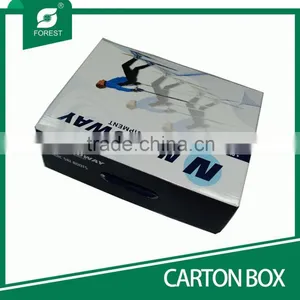CARDBOARD SHOE BOXES ICE SKATES PACKING BOX thumbnail-1