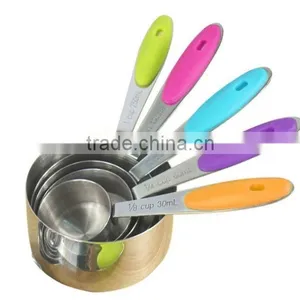 Hottest Selling Cheap Price Stainless Steel Measuring Cups and Spoon thumbnail-1