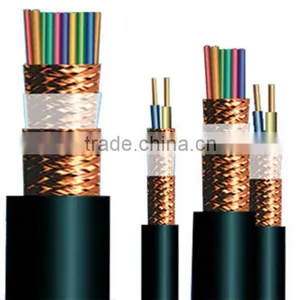 LSZH LSOH Copper Conductor PVC Insulation Copper Braided Shield PVC Sheath Control KVVP Power Cable thumbnail-1