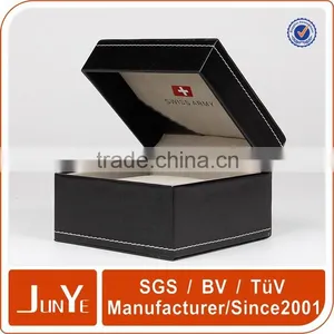 Velvet Insert Recycled Carton Watch Box Custom Logo thumbnail-5
