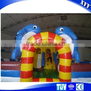 Inflatable Bouncy Jumping Castle With Water Slide thumbnail-2
