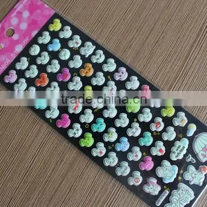 High Quality Cheapest Lovely Heart 3D Pvc Foam Sticker/puffy Sticker thumbnail-1