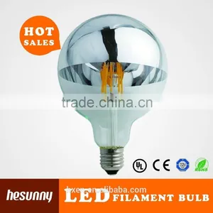 Germany Standard G125 Globe LED Mirror Head Bulb Led Filament Spiegelkopf thumbnail-1