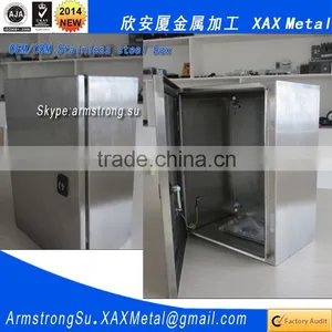 XAX84DB XAX Terimal Block Clamp Screw Din Rail Conduit Fuse 304 316 Ss304 Ss316 Sus304 Sus316 Concrete Mixer Truck Control Box thumbnail-1
