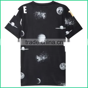 Custom Cheap Dry Fit Mans t Shirts or Custom Printed 3dt-shirt and Print Tshirt Sample Design for Men With 3Dprinting thumbnail-4