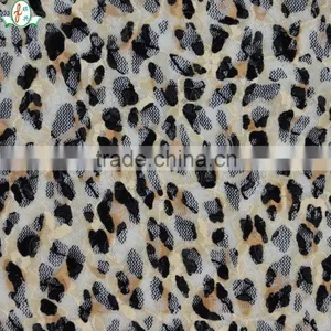 High Quality Nylon Leopart Lace Fabric Sexy Fabric Lace thumbnail-1