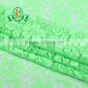 Jacquard Fabric Printed Dyed Polyester Lace Fabric thumbnail-4