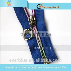 5# Nylon Zipper Rainbow Teeth thumbnail-1