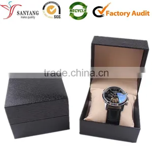 Dark Blue PU Leather Coated EVA and Pillow Insert Watch Packing Box thumbnail-2