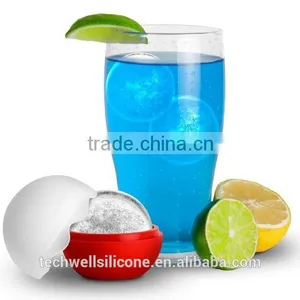 Hot Sale 3D Silicone Ball Shape Ice Cube Tray thumbnail-5