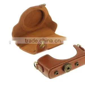 Competitive Price Newest Leather Camera Bag in Dongguan thumbnail-2