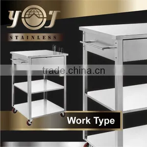 Stainless Steel Commercial Hospital Medical Dressing Trolley thumbnail-4